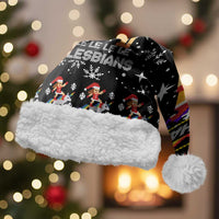 LGBT Lesbians Christmas Santa Hat Xmas Holiday Patterns - Wonder Print Shop
