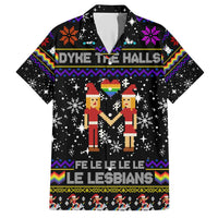 LGBT Lesbians Christmas Hawaiian Shirt Xmas Holiday Patterns - Wonder Print Shop