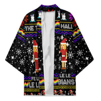 LGBT Lesbians Christmas Kimono Xmas Holiday Patterns - Wonder Print Shop