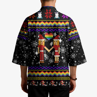 LGBT Lesbians Christmas Kimono Xmas Holiday Patterns - Wonder Print Shop