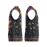 LGBT Lesbians Christmas Knitted V-Neck Vest Xmas Holiday Patterns - Wonder Print Shop