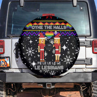 LGBT Lesbians Christmas Spare Tire Cover Xmas Holiday Patterns - Wonder Print Shop