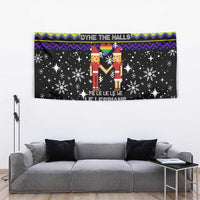 LGBT Lesbians Christmas Tapestry Xmas Holiday Patterns - Wonder Print Shop