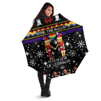 LGBT Lesbians Christmas Umbrella Xmas Holiday Patterns - Wonder Print Shop
