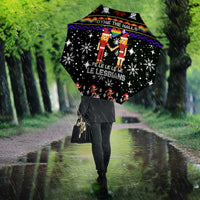 LGBT Lesbians Christmas Umbrella Xmas Holiday Patterns - Wonder Print Shop