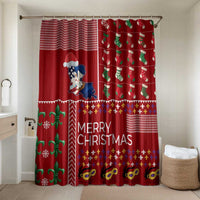 Louisiana Merry Christmas Bathroom Set Xmas Holiday Patterns - Wonder Print Shop