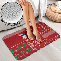 Louisiana Merry Christmas Bathroom Set Xmas Holiday Patterns - Wonder Print Shop
