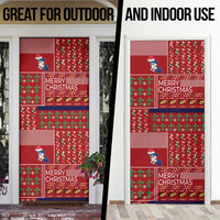 Louisiana Merry Christmas Door Cover Xmas Holiday Patterns - Wonder Print Shop