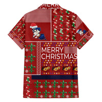 Louisiana Merry Christmas Family Matching Long Sleeve Bodycon Dress and Hawaiian Shirt Xmas Holiday Patterns - Wonder Print Shop