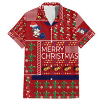 Louisiana Merry Christmas Hawaiian Shirt Xmas Holiday Patterns - Wonder Print Shop