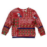 Louisiana Merry Christmas Kid Ugly Christmas Sweater Xmas Holiday Patterns - Wonder Print Shop