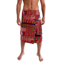 Louisiana Merry Christmas Lavalava Xmas Holiday Patterns - Wonder Print Shop