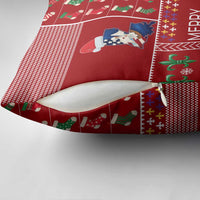 Louisiana Merry Christmas Pillow Cover Xmas Holiday Patterns - Wonder Print Shop