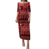 Louisiana Merry Christmas Puletasi Xmas Holiday Patterns - Wonder Print Shop