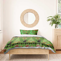 Love Black Cat Christmas Bedding Set Xmas Holiday Patterns - Wonder Print Shop