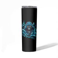 Judge Me When Mad Reaper Skull Skinny Tumbler - Wonder Print Shop