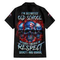 I Believe In Respect 3 Skulls Family Matching Summer Maxi Dress and Hawaiian Shirt - Wonder Print Shop