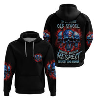 I Believe In Respect 3 Skulls Hoodie - Wonder Print Shop