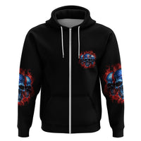 I Believe In Respect 3 Skulls Hoodie - Wonder Print Shop