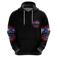 I Believe In Respect 3 Skulls Hoodie - Wonder Print Shop