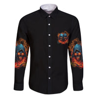 Don't Try To Figure Me Out Skull Reaper Family Matching Short Sleeve Bodycon Dress and Hawaiian Shirt - Wonder Print Shop