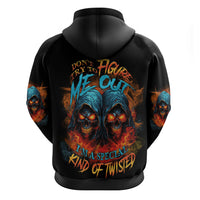 Don't Try To Figure Me Out Skull Reaper Hoodie - Wonder Print Shop