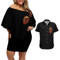Why Should I Apologize For The Monster Couples Matching Off Shoulder Short Dress and Hawaiian Shirt - Wonder Print Shop