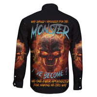 Why Should I Apologize For The Monster Family Matching Off Shoulder Short Dress and Hawaiian Shirt - Wonder Print Shop