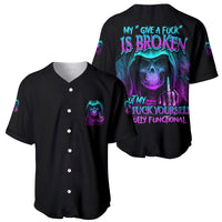 My Give A F Reaper Purple Baseball Jersey - Wonder Print Shop