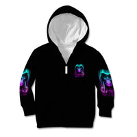 My Give A F Reaper Purple Kid Hoodie - Wonder Print Shop