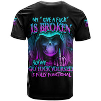 My Give A F Reaper Purple T Shirt - Wonder Print Shop