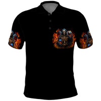 Drink With You Again Reaper Polo Shirt - Wonder Print Shop
