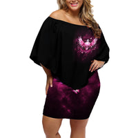 Karma Fairy Skull - In My Next Life Family Matching Off Shoulder Short Dress and Hawaiian Shirt - Wonder Print Shop