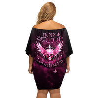 Karma Fairy Skull - In My Next Life Family Matching Off Shoulder Short Dress and Hawaiian Shirt - Wonder Print Shop