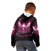 Karma Fairy Skull - In My Next Life Kid Hoodie - Wonder Print Shop