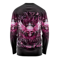 Karma Fairy Skull - In My Next Life Long Sleeve Shirt - Wonder Print Shop
