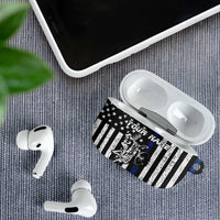 Personalized Motocross Rider AirPods Case with Splash Pattern and Dirt Bike Jump Illustration - Wonder Print Shop