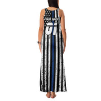 Personalized Motocross Rider Family Matching Tank Maxi Dress and Hawaiian Shirt with Splash Pattern and Dirt Bike Jump Illustration - Wonder Print Shop