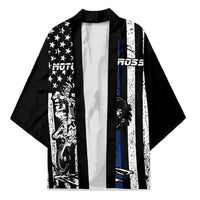 Personalized Motocross Rider Kimono with Splash Pattern and Dirt Bike Jump Illustration - Wonder Print Shop
