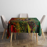 Black History Portrait Collage Tablecloth Africa Empowering They Not Like Us Quote in Grunge Paint - Wonder Print Shop