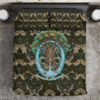 Imentet Egyptian Bedding Set with Eye of Horus and Eternal Tree in Afterlife