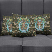 Imentet Egyptian Pillow Cover with Eye of Horus and Eternal Tree in Afterlife