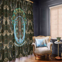 Imentet Egyptian Window Curtain with Eye of Horus and Eternal Tree in Afterlife