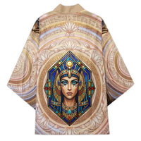 Isis Kimono with Falcon Symbol and Sacred Geometry in Egyptian