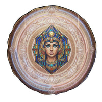 Isis Spare Tire Cover with Falcon Symbol and Sacred Geometry in Egyptian