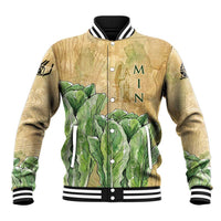 Min Baseball Jacket Egyptian God of Fertility Lord of Generation Lettuce Ancient