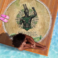Min Beach Blanket Egyptian God of Fertility Lord of Generation Lettuce Ancient