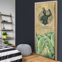 Min Door Cover Egyptian God of Fertility Lord of Generation Lettuce Ancient