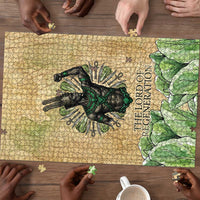 Min Puzzle Egyptian God of Fertility Lord of Generation Lettuce Ancient