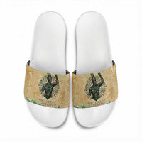 Min Slide Sandals Egyptian God of Fertility Lord of Generation Lettuce Ancient